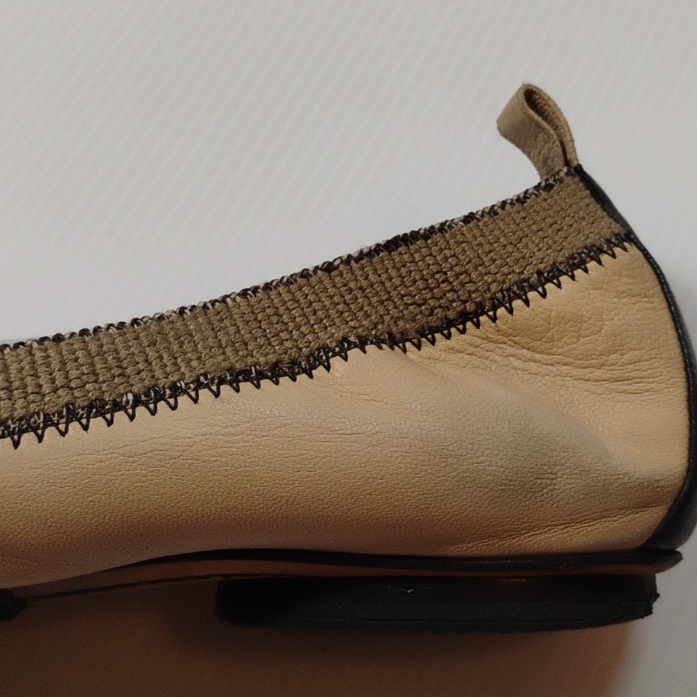 CHANEL Lambskin Leather Ballerina Flats Size 37EU With CALLOUTS - Picture 11 of 16